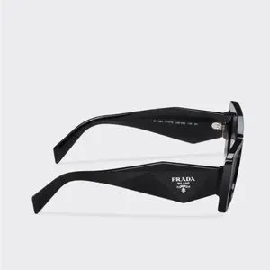 ???NEW Prada PRO8YS 1AB5SO PR O8Y 
Black Dark Gray Cat Eye
Unisex Sunglasses Prada New - Prada PRO8YS 1AB5SO PR O8Y \nBlack Dark Gray Cat  main image 2